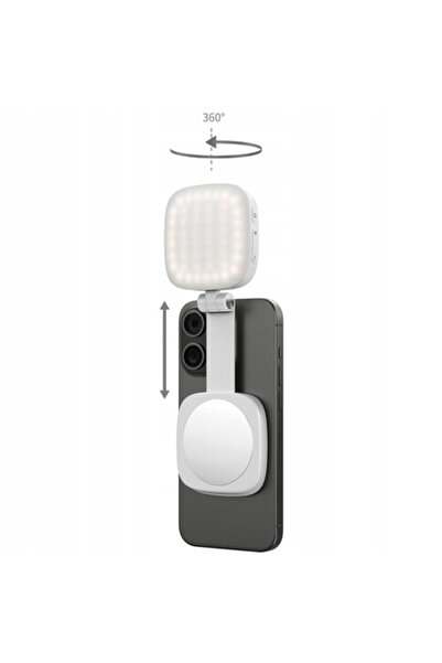 NO BRAND Smallrig 4933 Lumină LED pentru Telefon Mobil și Video, Albă