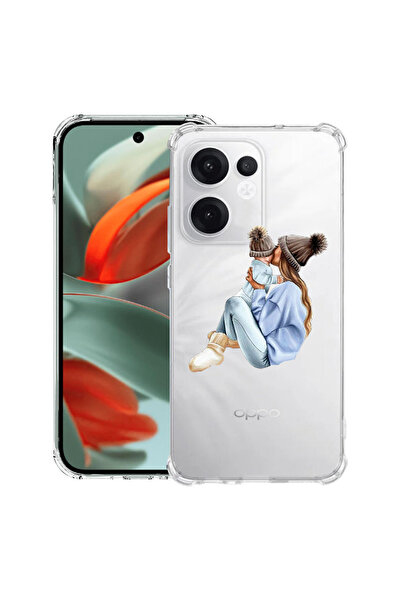 bestcase ®   Husă Antișoc pentru OPPO Reno15F / FS, Mamă de fată cu un băiat,...