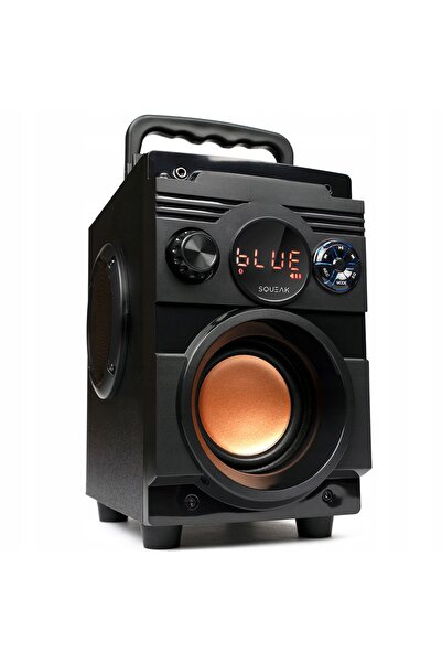 NO BRAND Boxă portabilă Squeak Bassblaster Negru 18 W
