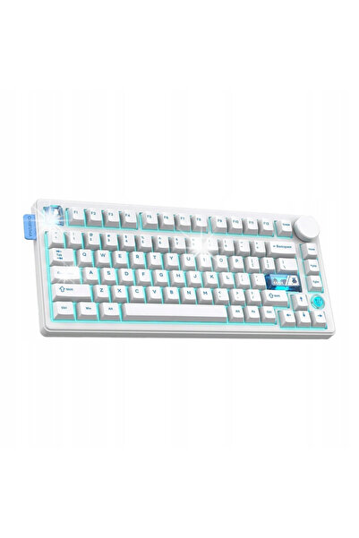 Onikuma Mt706 Qwerty Usb+Bluetooth Tastatură Mecanică Gaming Albă