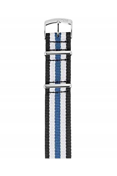 NO BRAND Curea de ceas - Morellato A01U3972A74818CR20 alb, negru, albastru 20mm