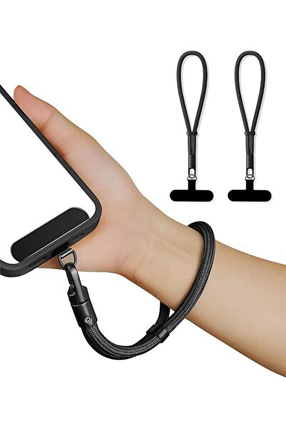 Generic 2 Pcs Phone Wrist Strap Phone Lanyard with 2 Tether Tabs, 360 Degree ...