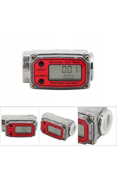 NO BRAND Debitmetru digital Senzor de debit Contor de combustibil 1 inch