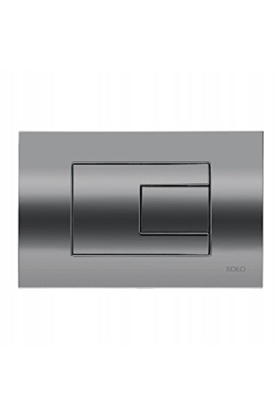 NO BRAND Buton roată Flap Fusion Crom pentru Schelării Tehnice