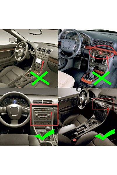 NO BRAND Suport pahar auto Suport băuturi Audi A4 B6 B7 Rs4 S4 2001-2008