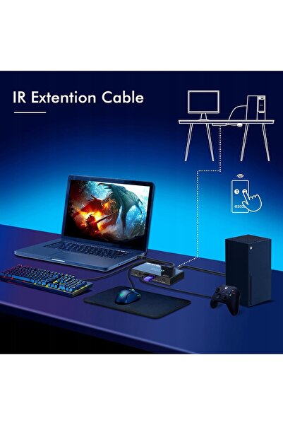 NO BRAND Comutator KVM USB 3.0 Ezcoo Ez-Sw24L-U3Lp