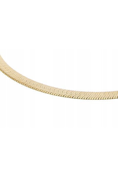 NO BRAND Brățară din argint 20cm 3,3mm placată cu aur