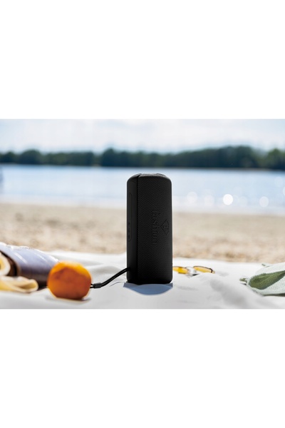 NO BRAND Boxă Bluetooth Portabilă Medie, Fashion Ftv-0117 Negru Mat-Aur Roz