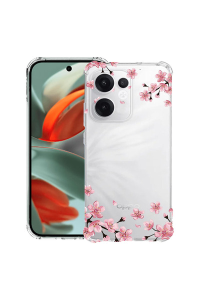 bestcase ®   Husă antișoc pentru OPPO Reno15F / FS, culori pastel - flori, 31...