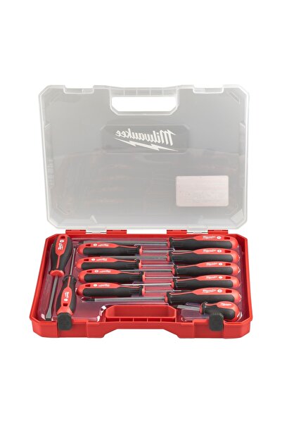 Milwaukee Set de șurubelnițe - șurubelnițe 12 bucăți în valiză 4932472003