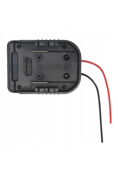 NO BRAND Adaptor pentru Baterie 18V Negru 9,3 X 6,5 cm