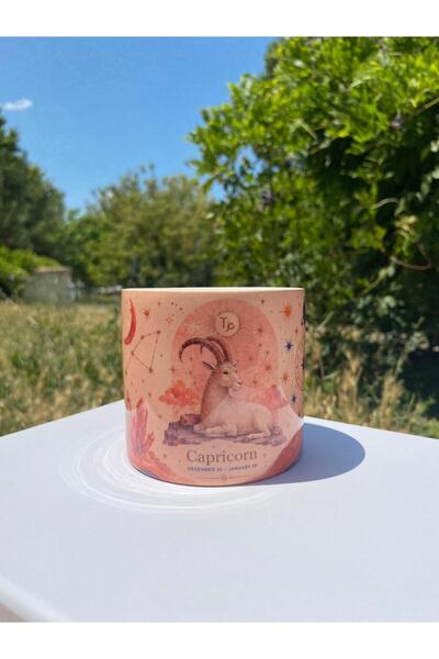 Junno Gift Burç Temalı Seramik Kupa 250 ml – Astroloji ve Zodiac Tasarımlı He...