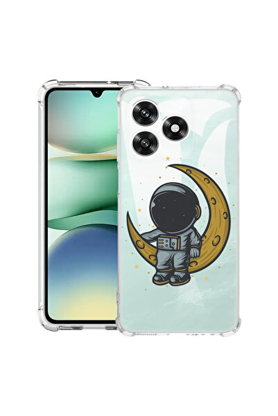 bestcase ®   Husă Antișoc pentru Honor 600 Lite, Astronaut pe Lună, 3145732 A...