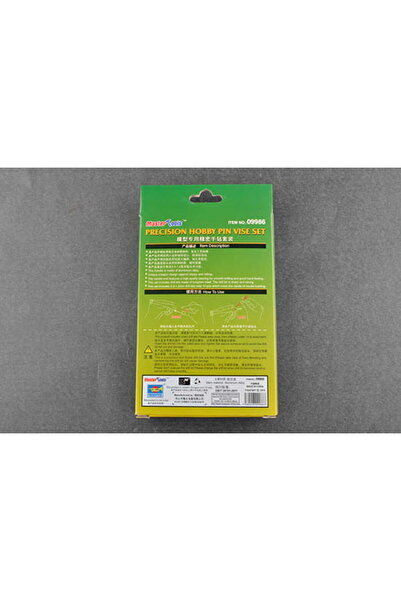 NO BRAND Trumpeter 09986 Burghiu manual cu set de 10 burghie (0.3-1.2mm)