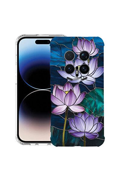 bestcase ®   Αντικραδασμική Θήκη Husa για Honor Magic 8 Pro, Φλοράλ - Λωτός α...