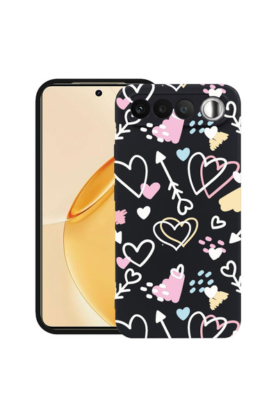 bestcase ®   Θήκη TPU Υπέρλεπτη Husa για Realme 16, Σύμβολα Αγάπης, 3156801 B...