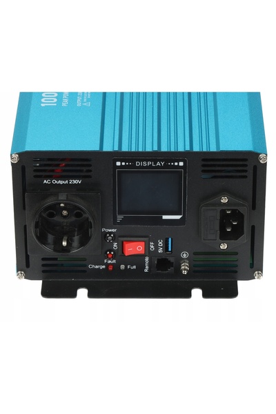 NO BRAND Convertor de tensiune Inv/12/1000/Ps/Ch/S/B Bluetooth Europower