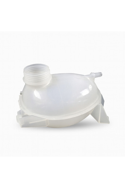 QWP Vas expansiune lichid răcire QWP, alb translucid, plastic rezistent, mont...