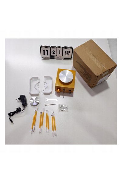 NO BRAND Mini Furtun Electric Potter's Hose Reglabil cu Accesorii Școlare