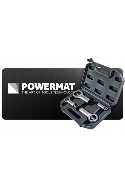 NO BRAND Set de tăietoare de piulițe Cr-V, 4 tăietoare, 9-27 mm, Carcasă