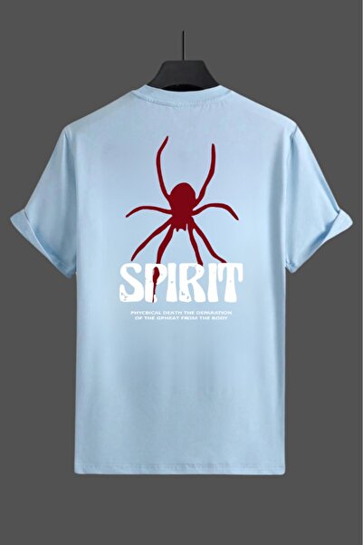 H&GHAMLEGİYİM Μπλουζάκι Unisex με εκτύπωση Spirit Oversize