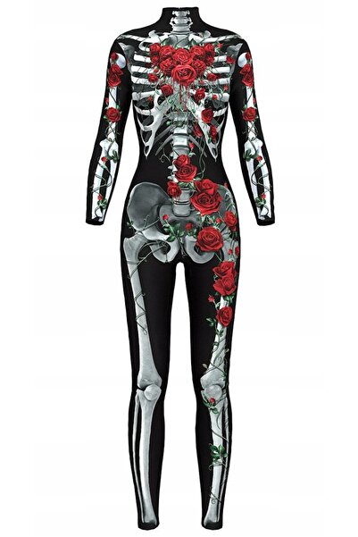 NO BRAND Costum schelet oase trup coco zombie Halloween XS S 164 170 cm