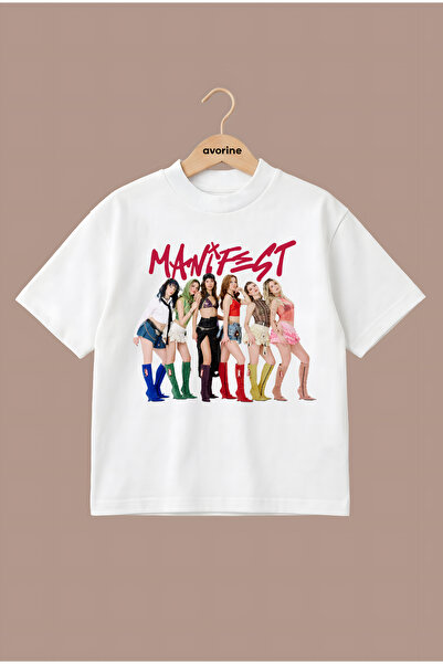 Moon Dancer Μπλουζάκι Manifest Girls με στάμπα Unisex, 100% βαμβακερό, με λαι...