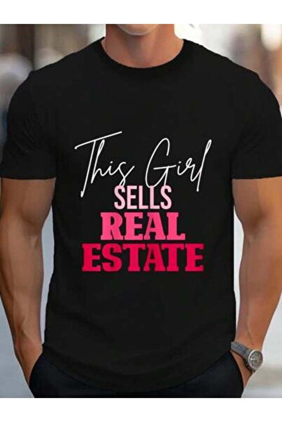 799 100% Cotton This Sells Real Estate Agent Rent Realtor S Gifts T-Shirt Men...