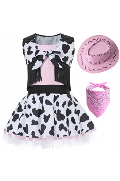 NO BRAND Costum de cowboy Bandană de cowgirl Vestul Sălbatic Country Western ...
