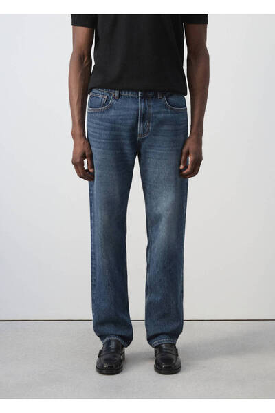 MANGO Man Regular kesim Bob jean pantolon