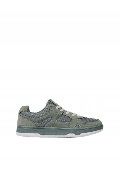 NO BRAND Pantofi sport gri, imitație de piele întoarsă, cu șireturi, House 39