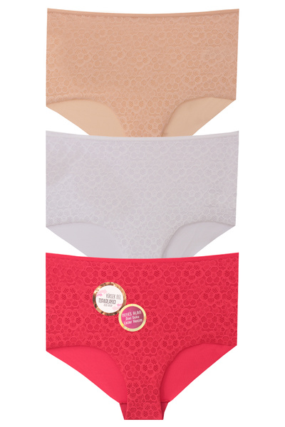 papatya lingerie دانتيل مقطوع بالليزر من الأمام - سراويل داخلية ميكرو أنيقة ع...