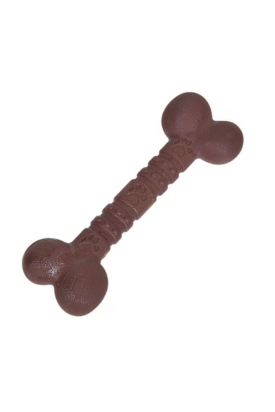 OEM Jucărie pentru câini, Os Maro cu Aromă de Vita 12 cm
