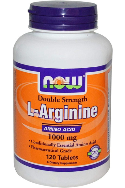 Now Food , L-Arginine, 1000 mg, 120 Tablets