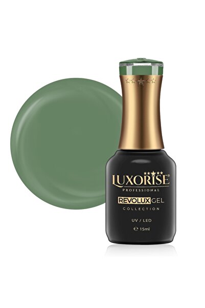 LUXORISE Semi-permanent Nail Polish Revolux LUXORISE, Green Day 15ml