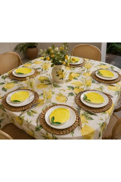 RED SERAMİK Lemonella Seramik Pasta Tabağı 22x15x3cm Sarı