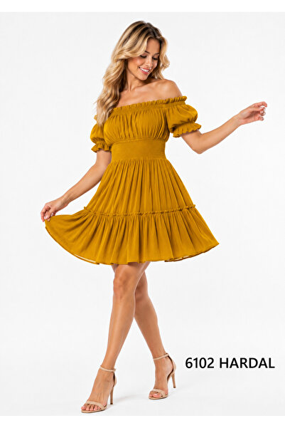 Duss 6102 Breathable Authentic Dress Made from Viscose Natural Cellulose