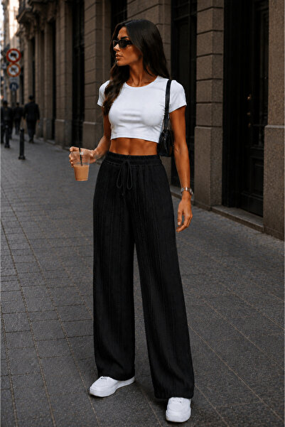 get crazy collection Γυναικείο Παντελόνι Gofre Casual