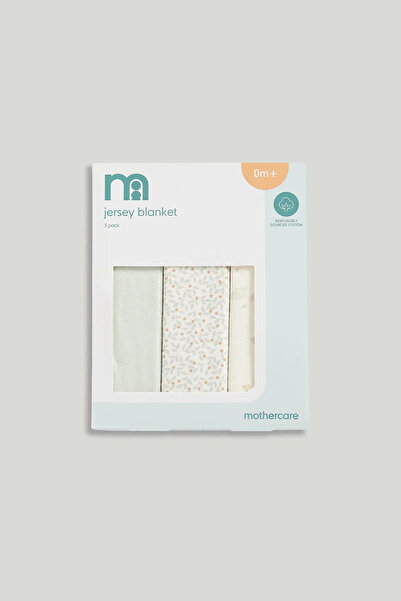 MOTHERCARE 3Lü Jersey Battaniye