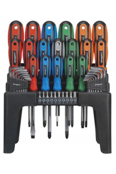 sealey tool Set de șurubelnițe, chei hexagonale și biți SEALEY, 44 de piese S...