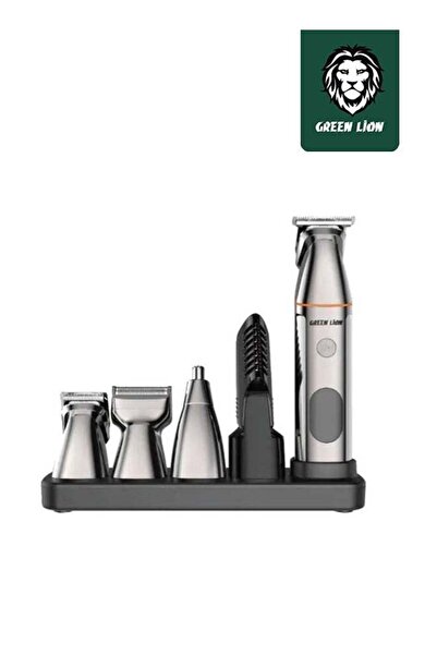 Green Lion 5 In 1 Multi Function Hair Clipper Set Multifunctional Replaceable...