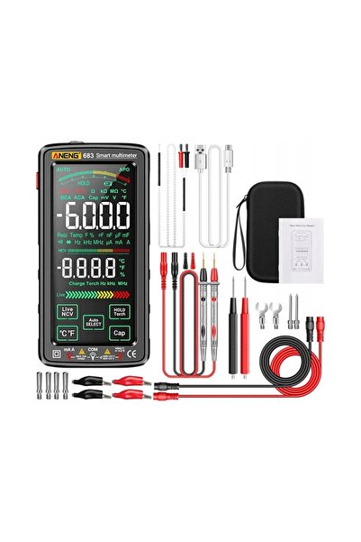 ANENG Multimetru Digital Tester Universal cu Ecran Tactil 0-1000V 0-10A