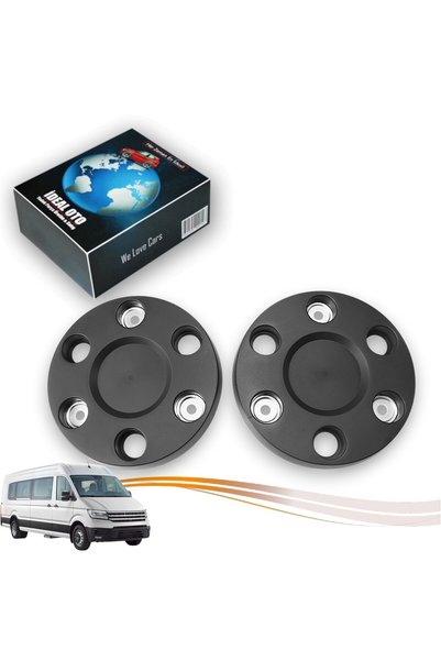 İDEAL OTOMOTİV Volkswagen Crafter Jant Göbek Kapağı OEM 2E0601149C Uyumlu (Lo...