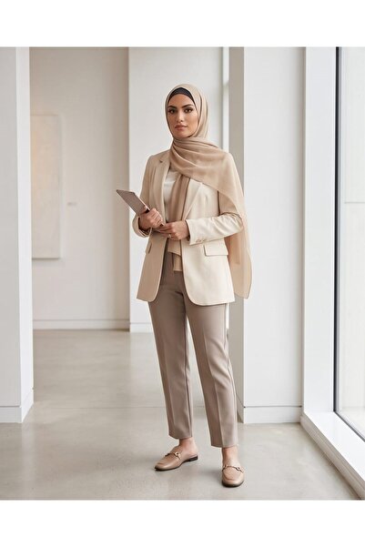 LuvenSara Plain Silk Cotton Shawl