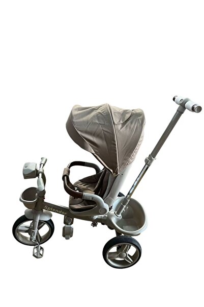 happyworld2026 Tricicleta Pliabila Multifunctionala cu Pozitie de Somn,Roti c...