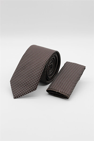 İmza Red-Blue Patterned 7 cm Tie 1090260115