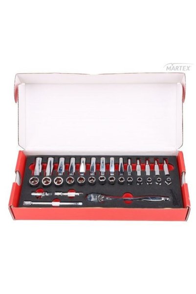 Milwaukee Elec Tool Inserție cu unelte, priză/antrenare 3/8, tip inserție din...