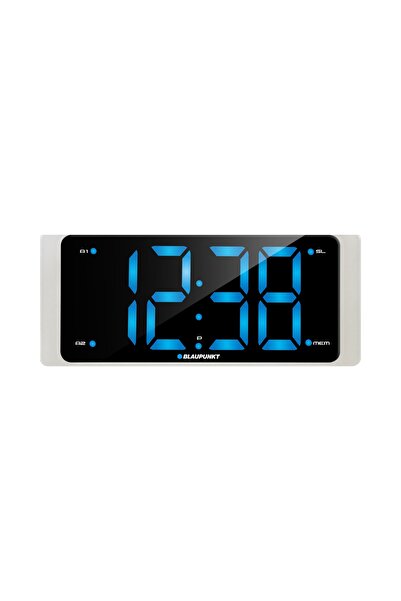 Blaupunkt Radio cu ceas cu alarmă cr16wh fm led sursă de alimentare albă