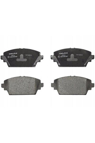 Delphi Home Plăcuțe de frână axă față DELPHI NISSAN ALMERA TINO PRIMERA