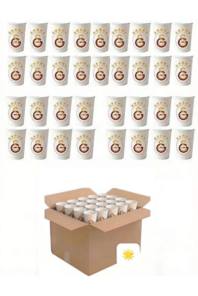Genel Markalar 1000 adet özel takım baskılı 180 ml Karton bardak Sızdırmazlık...